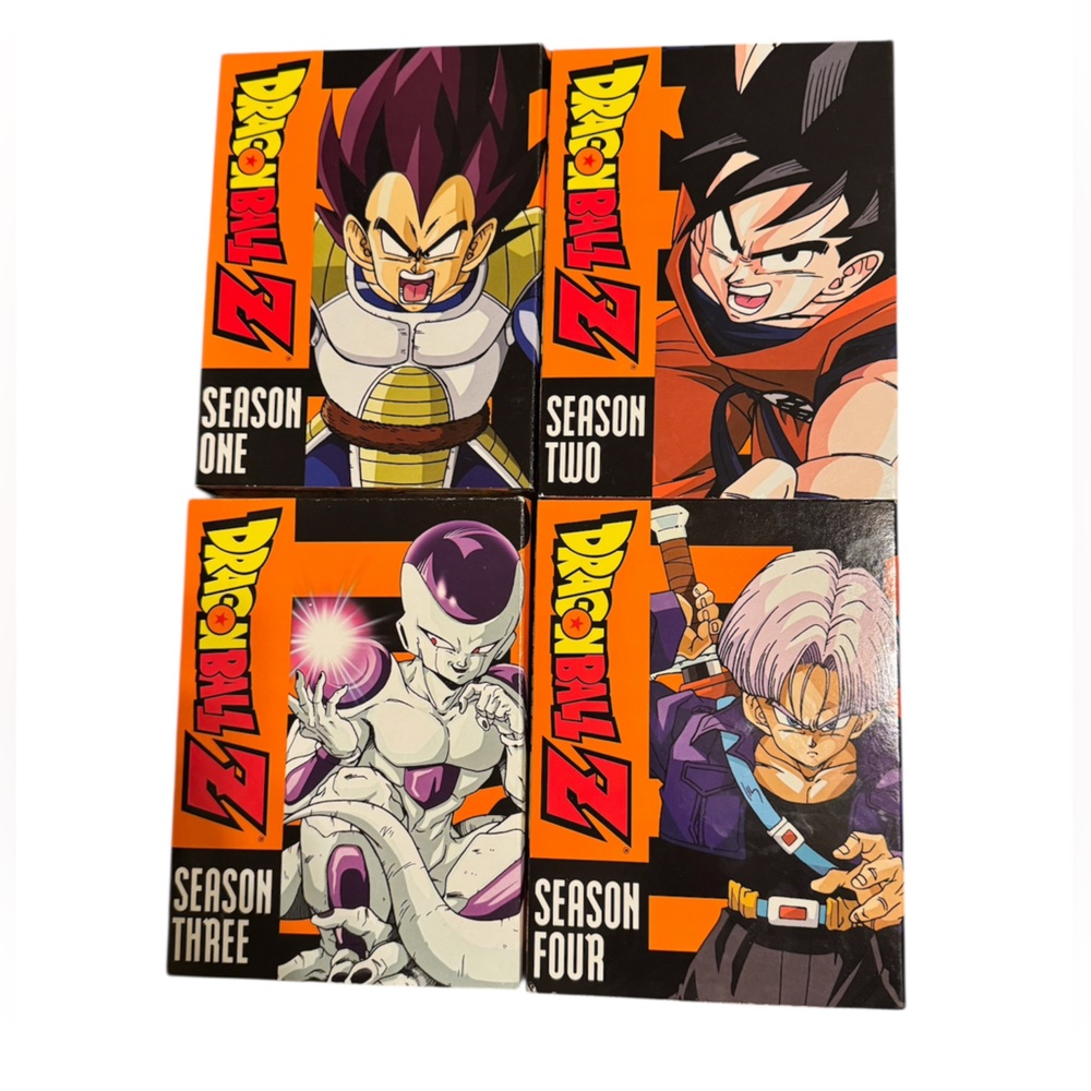 Dragon Ball Z DVD seasons 1-4 complete